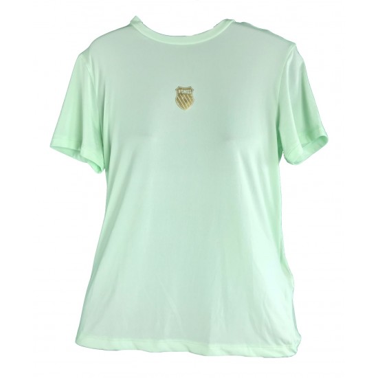 CAMISETA K-SWISS BÁSICA - VERDE CLARA